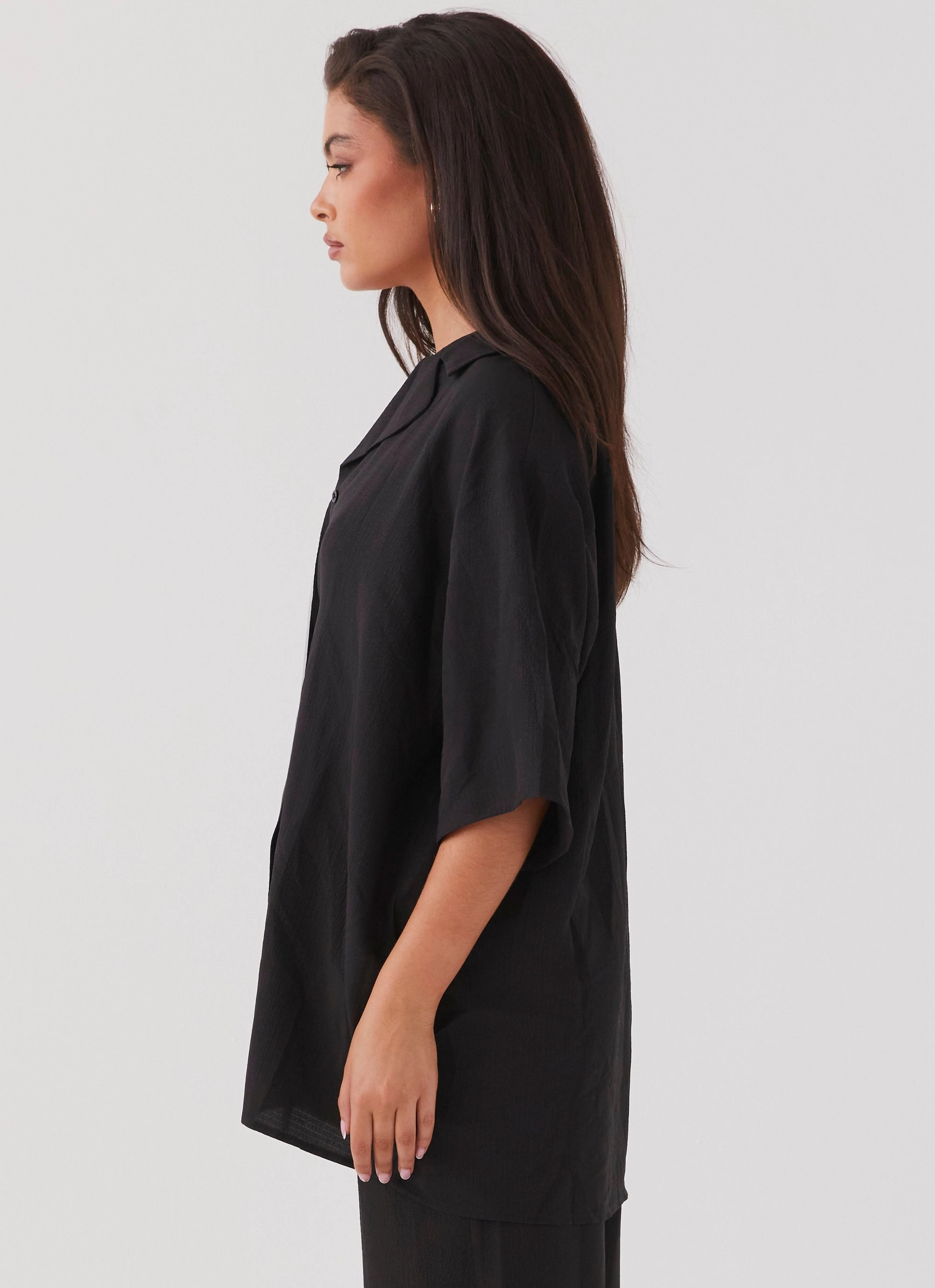 The Good Days Shirt - Black Easy Care Machine Washable