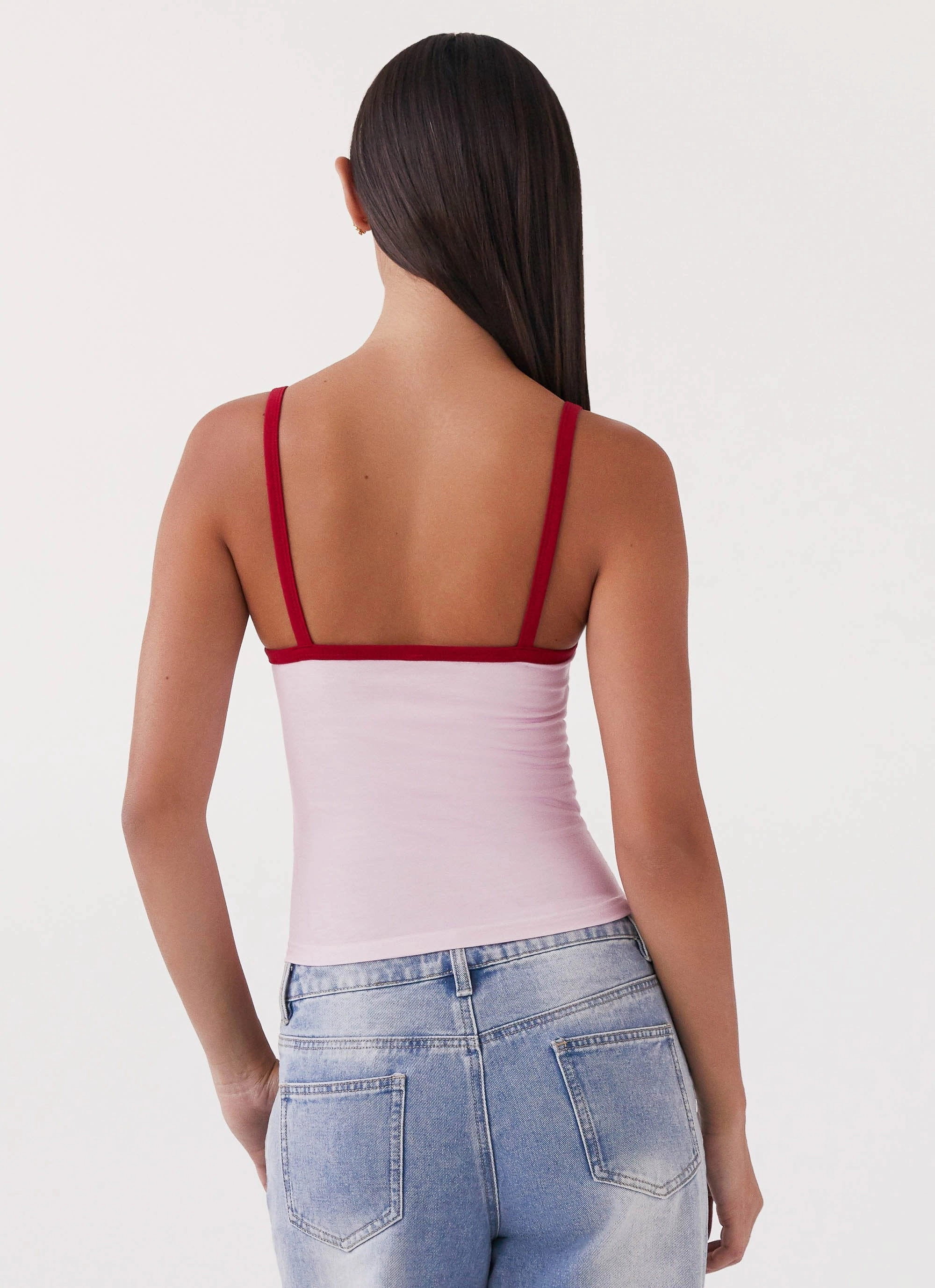 Eternal Sunshine Tank Top - Pink Peony Relaxed Fit Shirt QuickDry