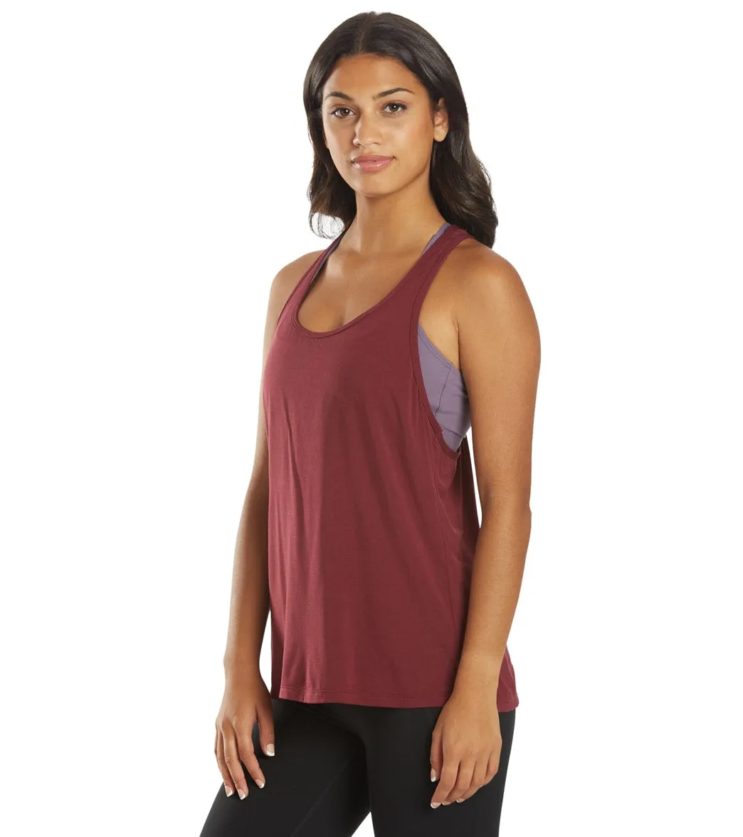 Everyday Yoga Motion Solid Racer Back Layering Tank