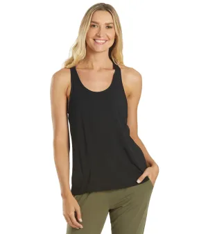 Everyday Yoga Motion Solid Racer Back Layering Tank
