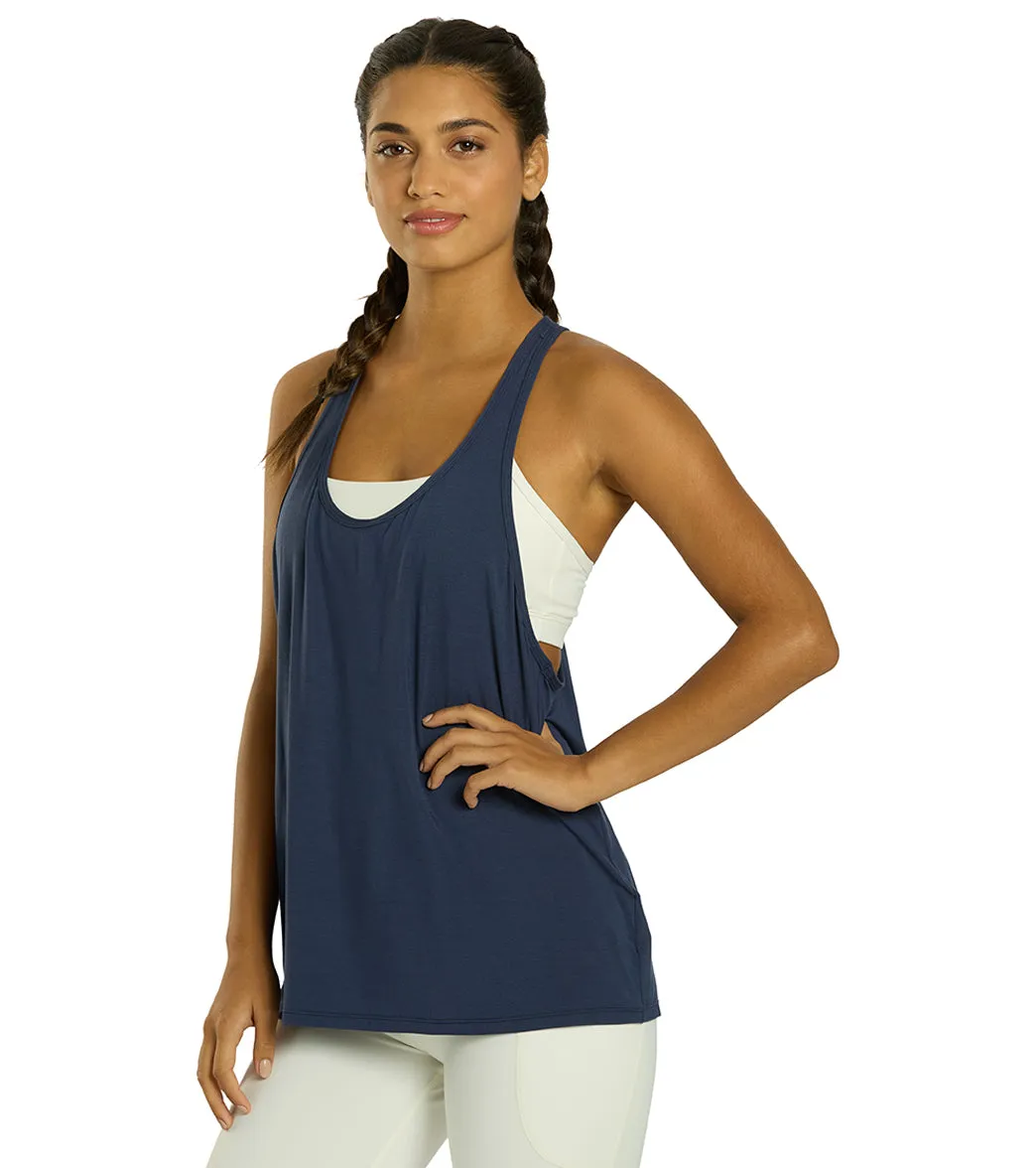 Everyday Yoga Motion Solid Racer Back Layering Tank