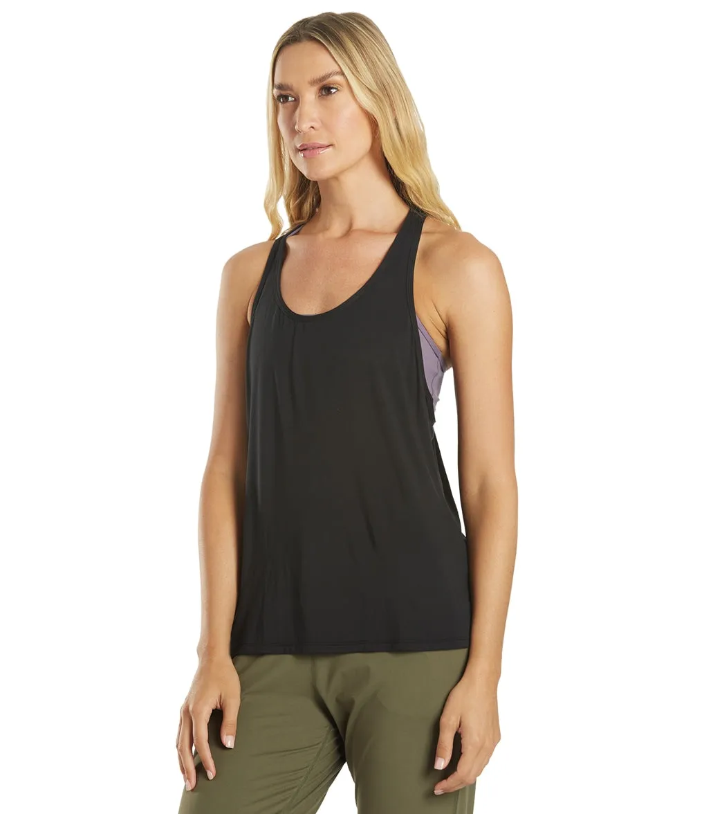 Everyday Yoga Motion Solid Racer Back Layering Tank