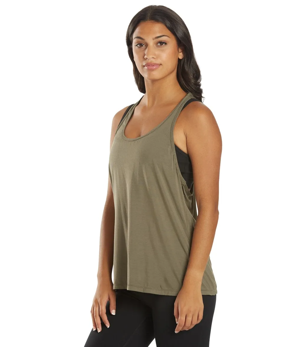 Everyday Yoga Motion Solid Racer Back Layering Tank