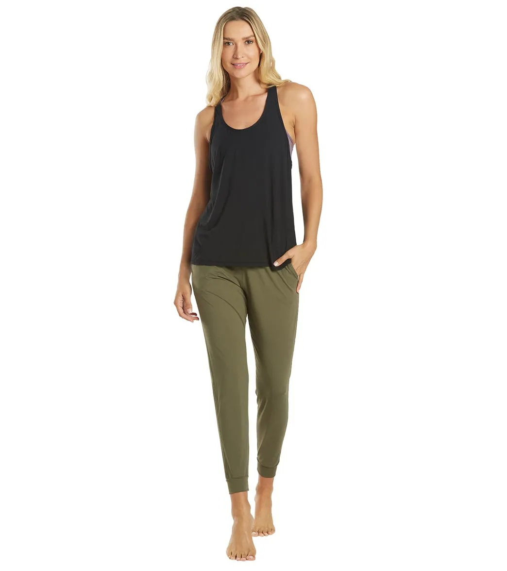 Everyday Yoga Motion Solid Racer Back Layering Tank