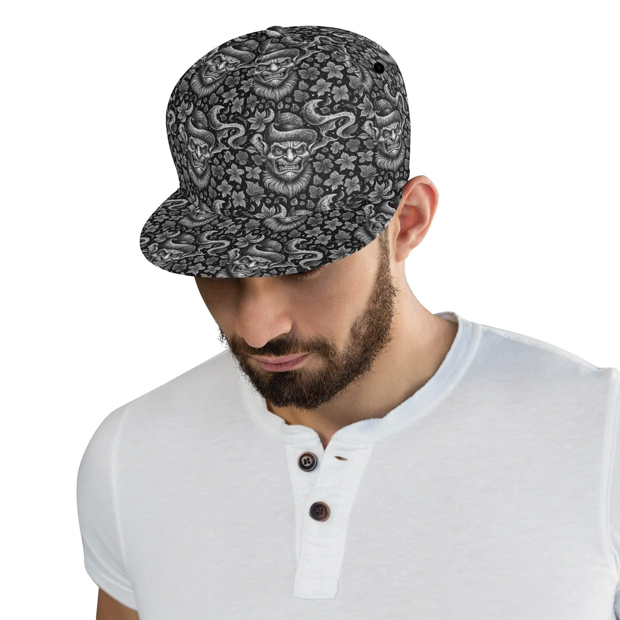 Evil Leprechaun Unisex Classic Snapbacks