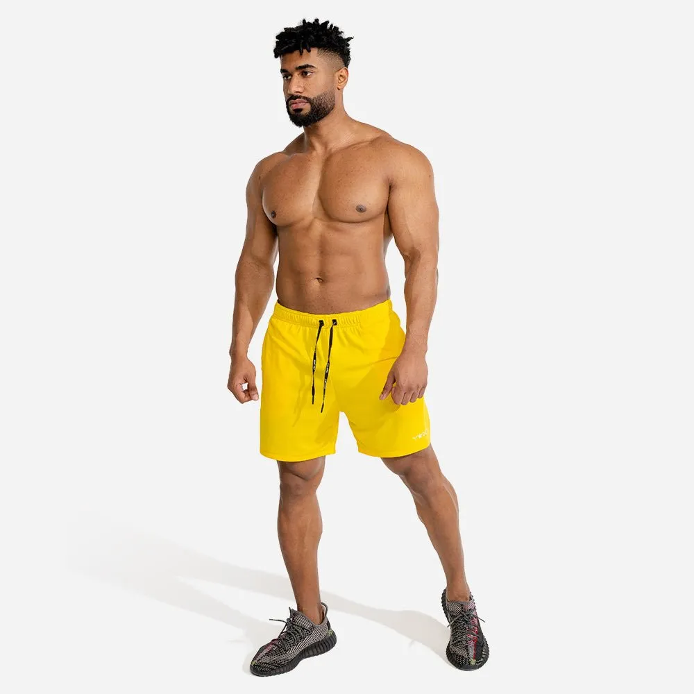 Evolve Gym Shorts - Yellow