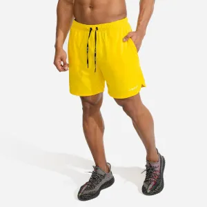 Evolve Gym Shorts - Yellow