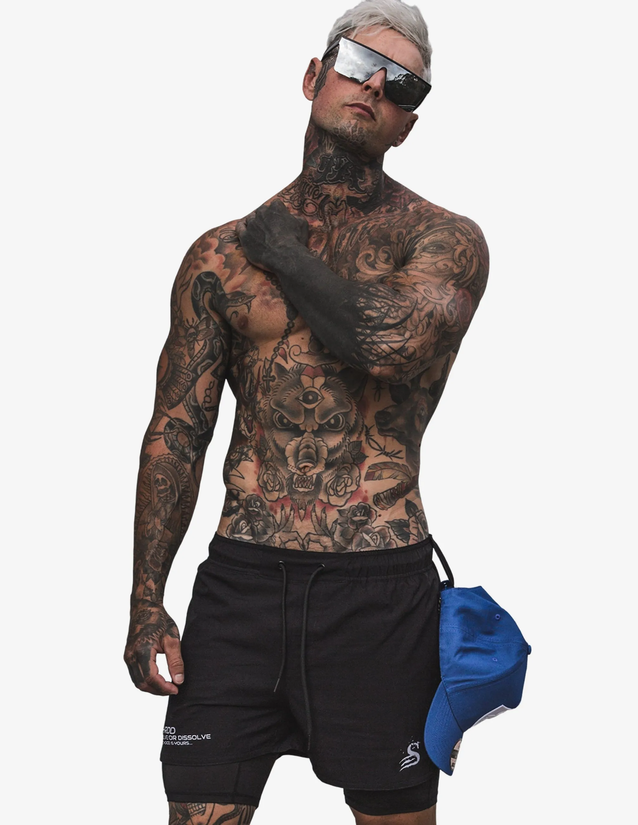 Evolve or Dissolve - 2 in 1 Active Shorts