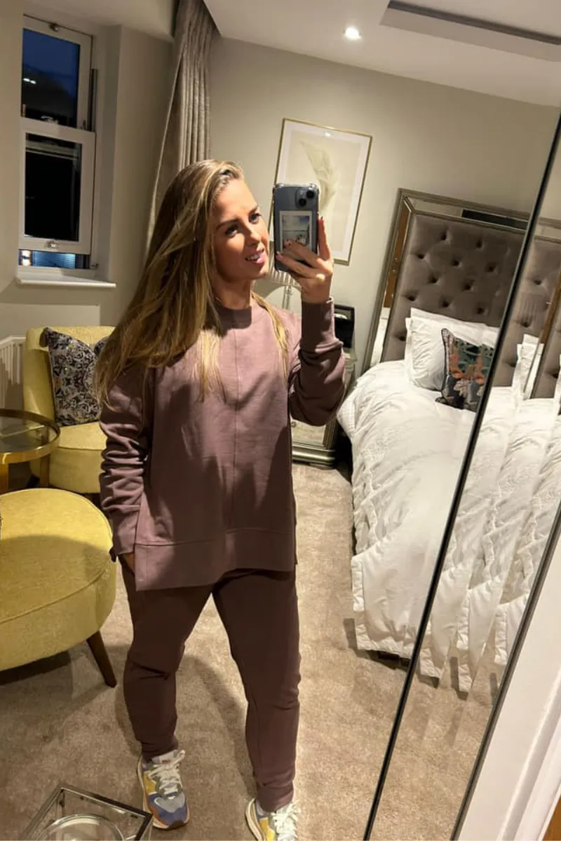 Ex-Store Deep Pink Ladies Joggers