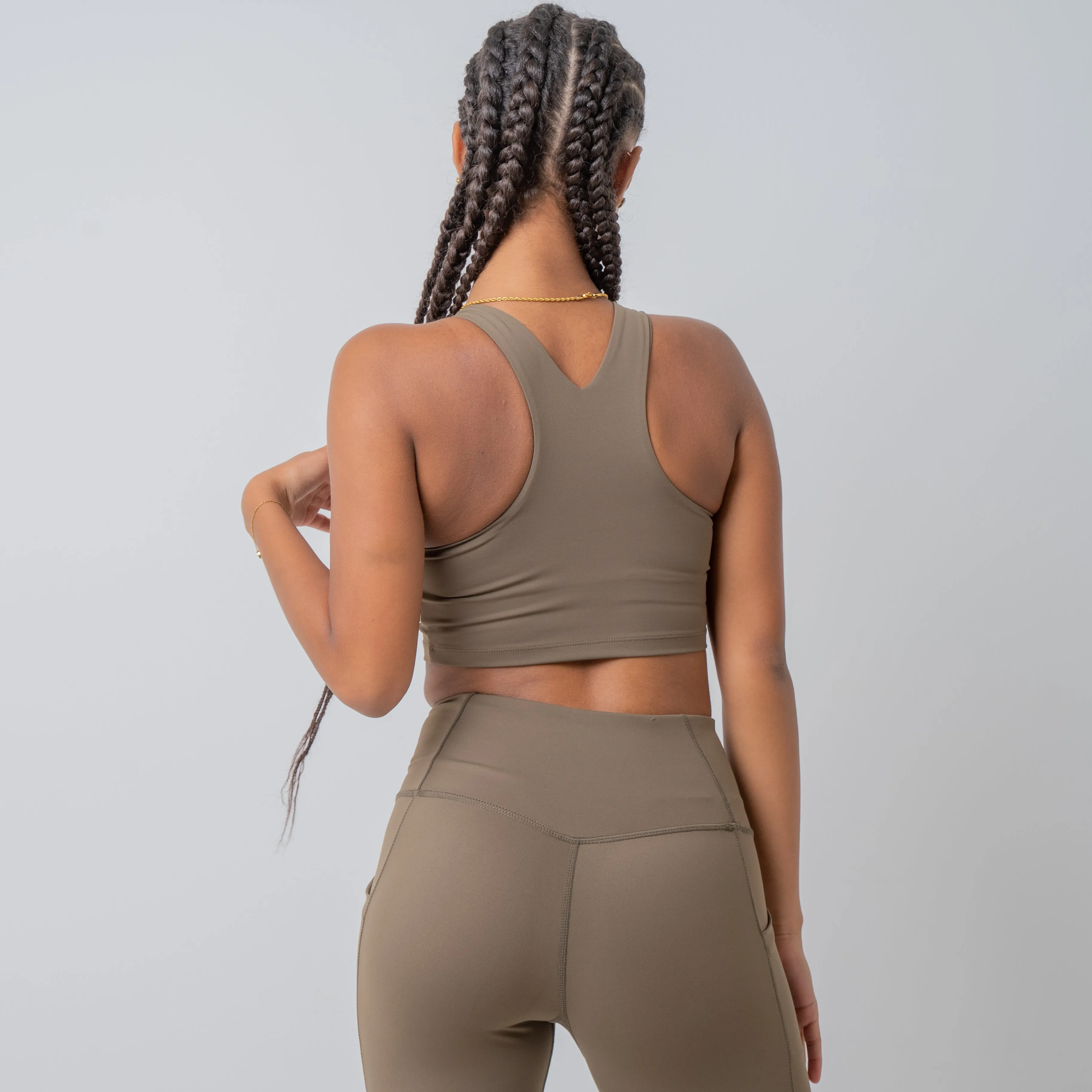 Exultant Sports Bra Rosemary Green