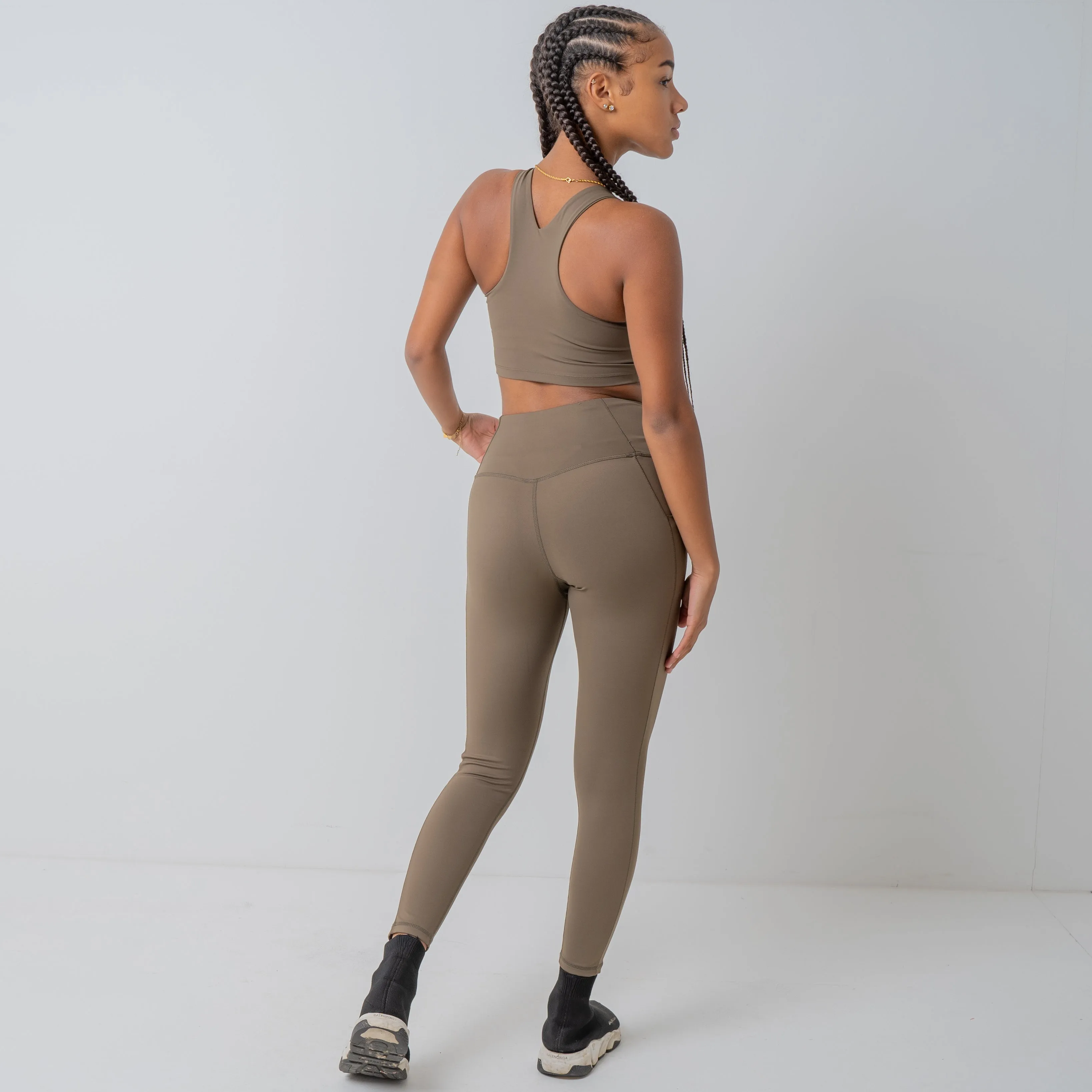 Exultant Sports Bra Rosemary Green