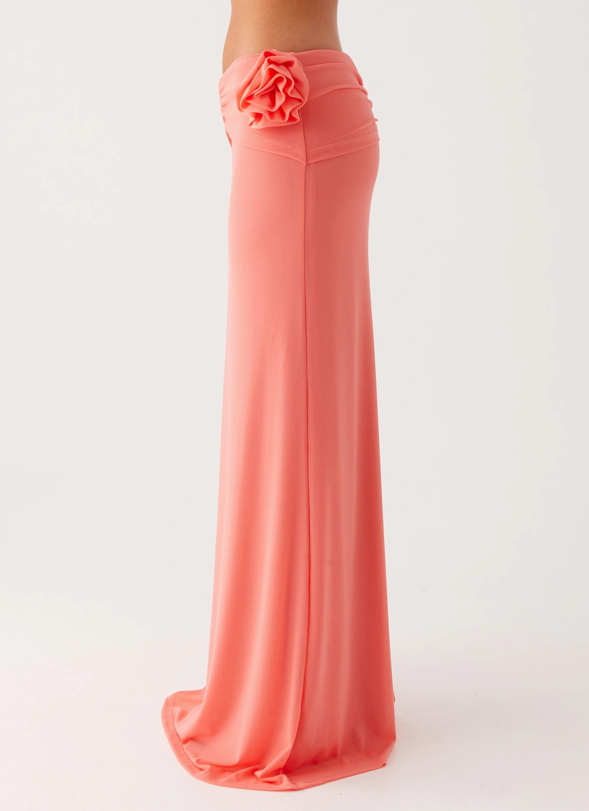 Work Ready Jayce Maxi Skirt - Salmon