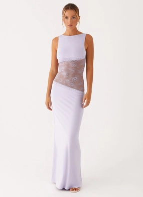 Sister Glow Lucinda Maxi Dress - Lilac