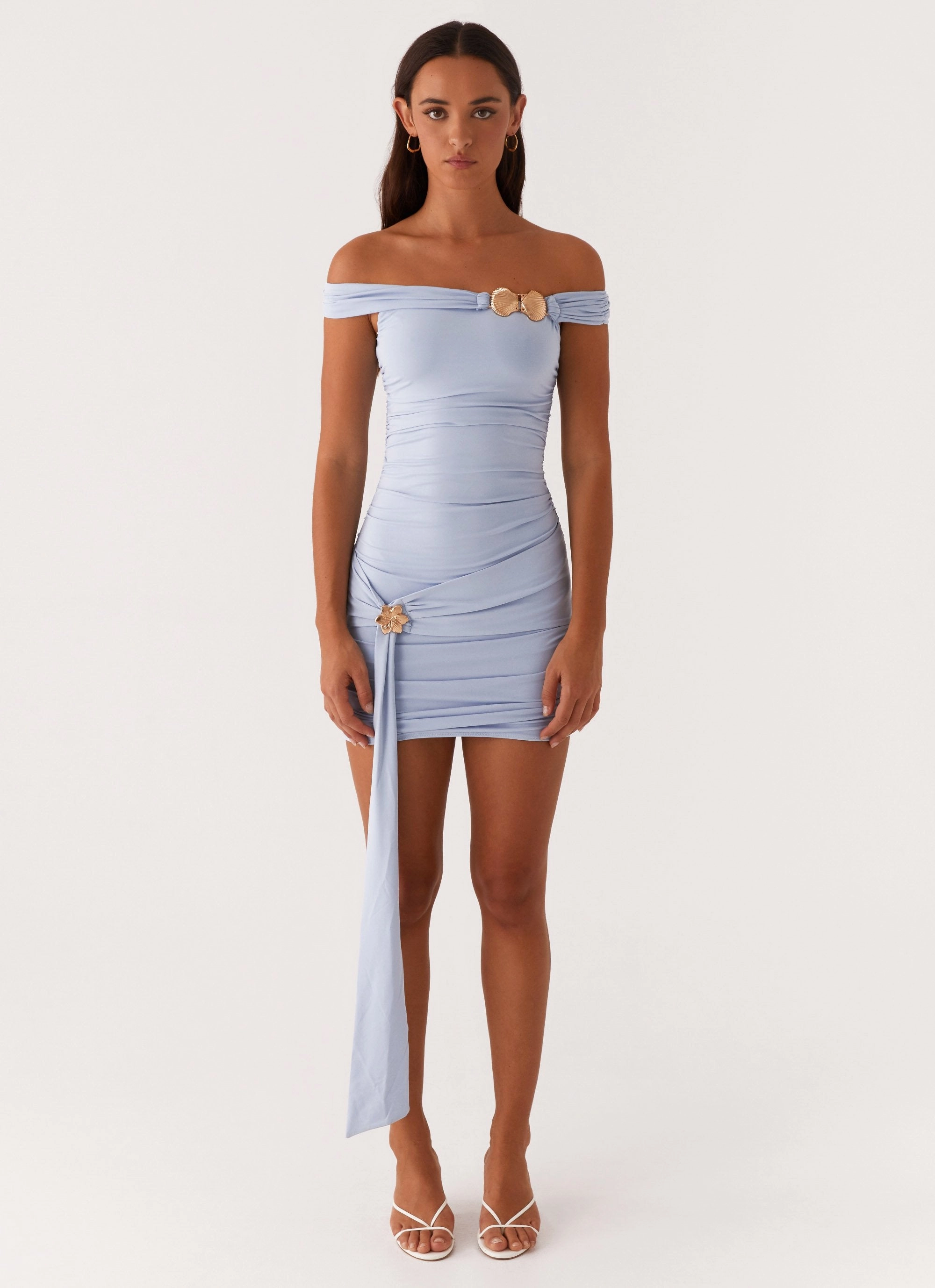 Majorly Mini Dress - Blue Celebrity-Inspired