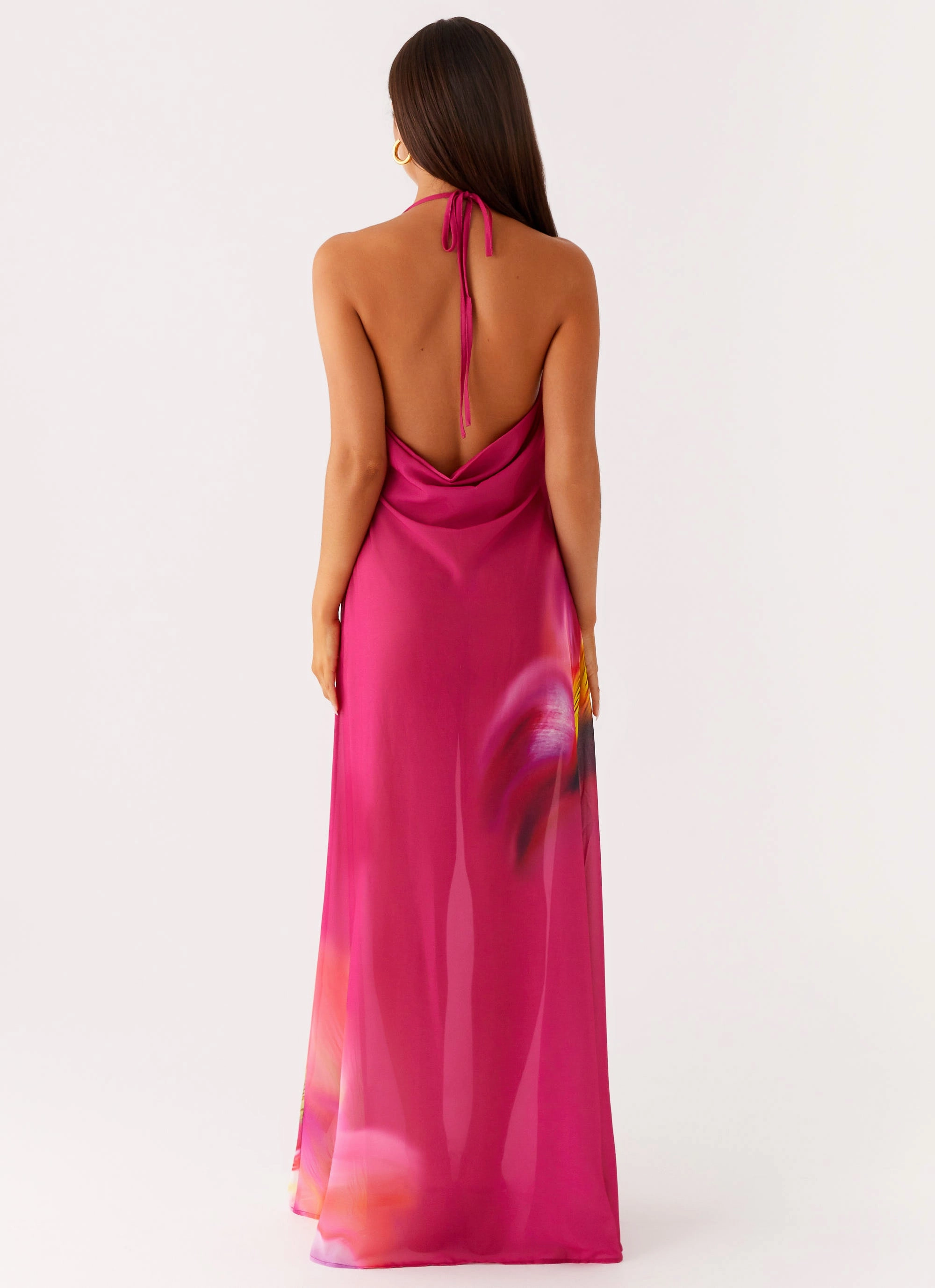 Neutral Mood Fantasy Maxi Dress - Pink Tropical