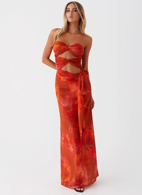 Roame Maxi Skirt - Amber Relaxed Design Anti Pilling