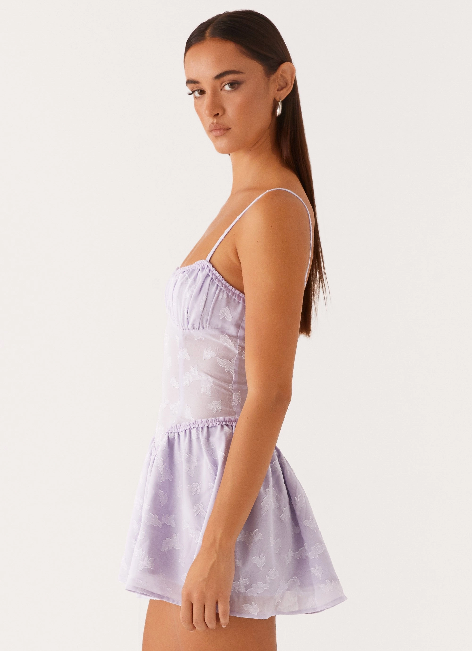 Natural Form Morgana Mini Dress - Lilac