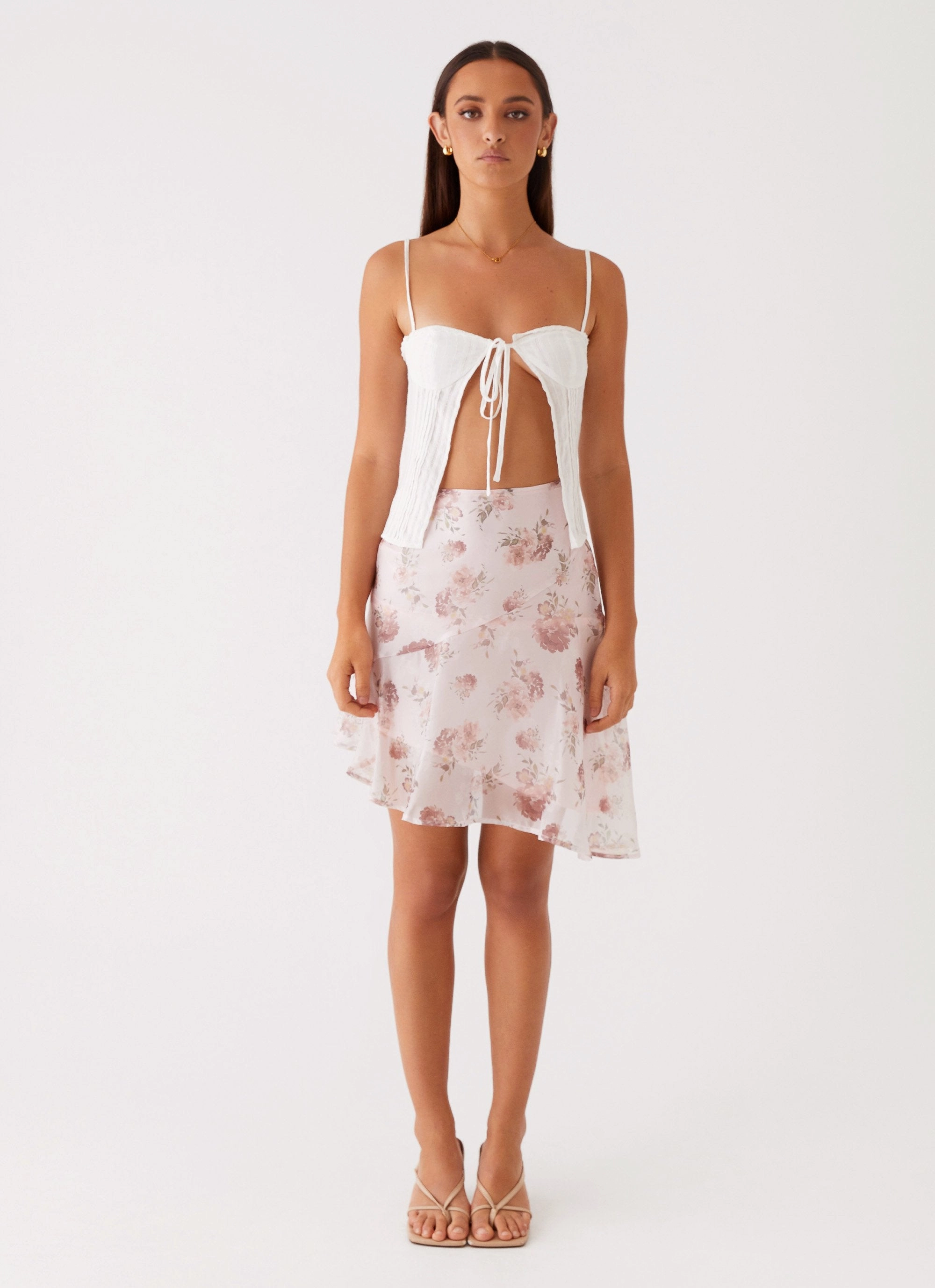 AirflowOptimized Design Oversized Silhouette Feed The Fire Top - White
