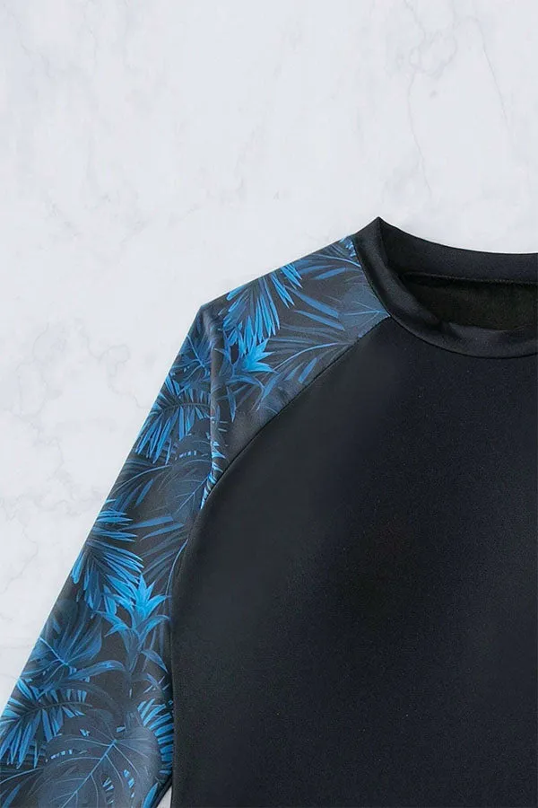 Female Long Sleeves Surfing Sports Two-Piece Bathing Suits UPF50  Rash Guard
