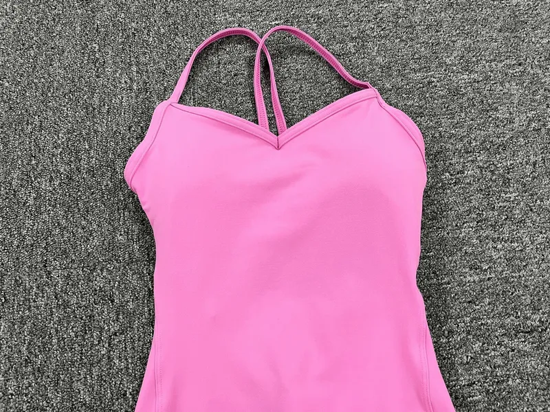 Female V-neck Seamless Yoga Jumpsuit / Sexy Women's Open Back Jumpsuit - SF0066