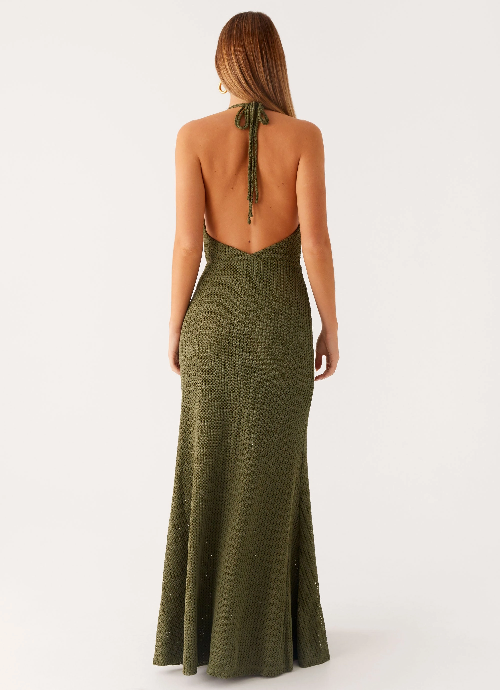 Classic Vibe Sister Glow Thora Maxi Dress - Olive