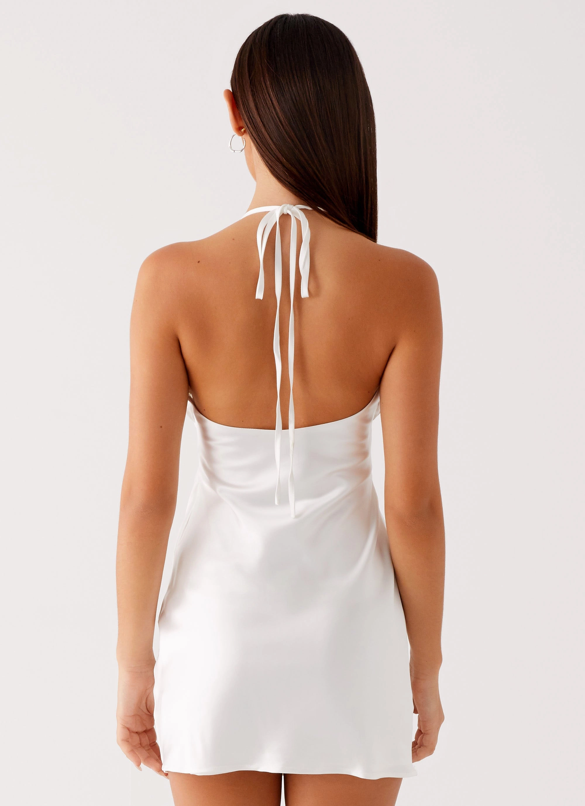 Anytime Wear Smooth Fit Tinsley Mini Dress - White
