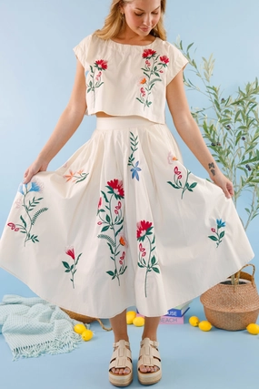 Finding The Good Midi Skirt-Tan Fade Resistant Dye Practical Comfort