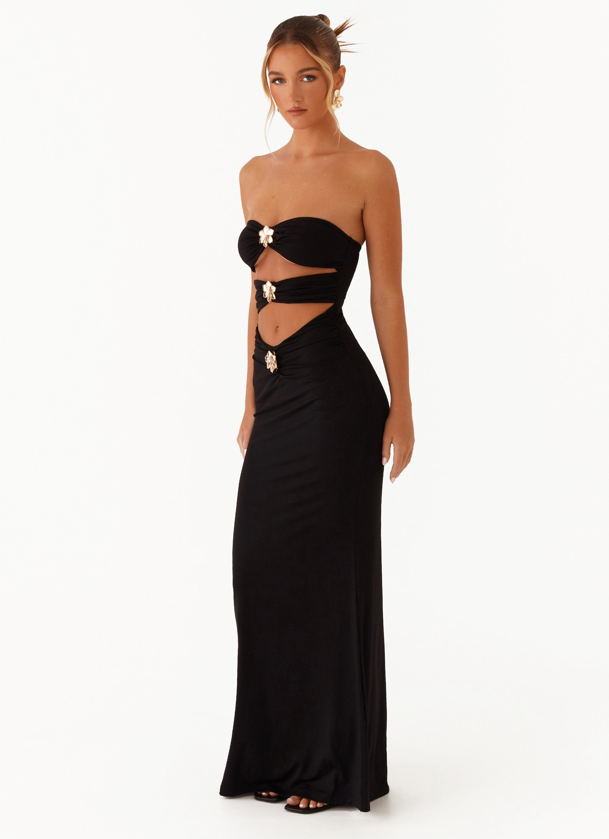 Save Me Maxi Dress - Black All Timewear