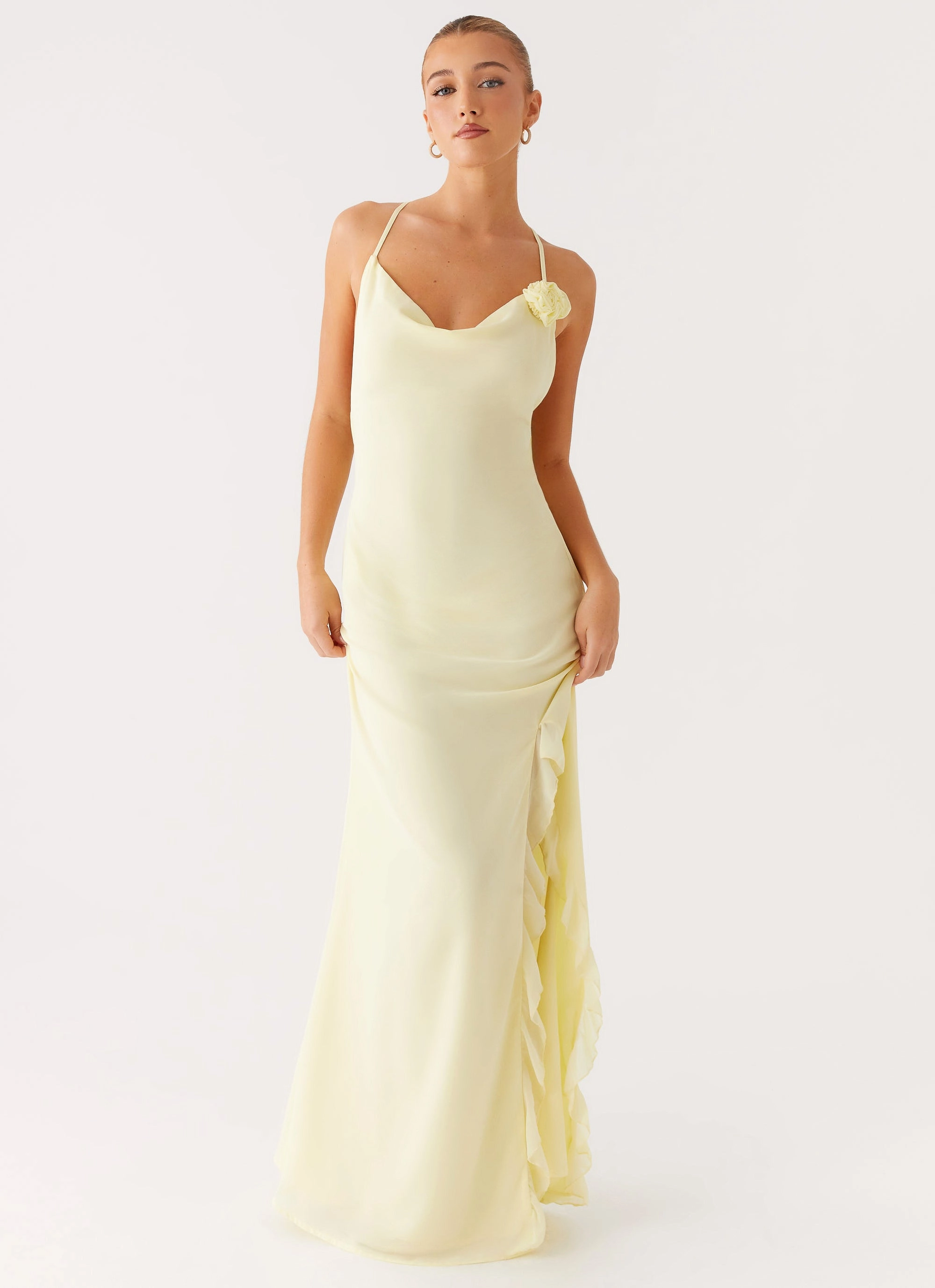 Fit Mood First Class Maxi Dress - Yellow