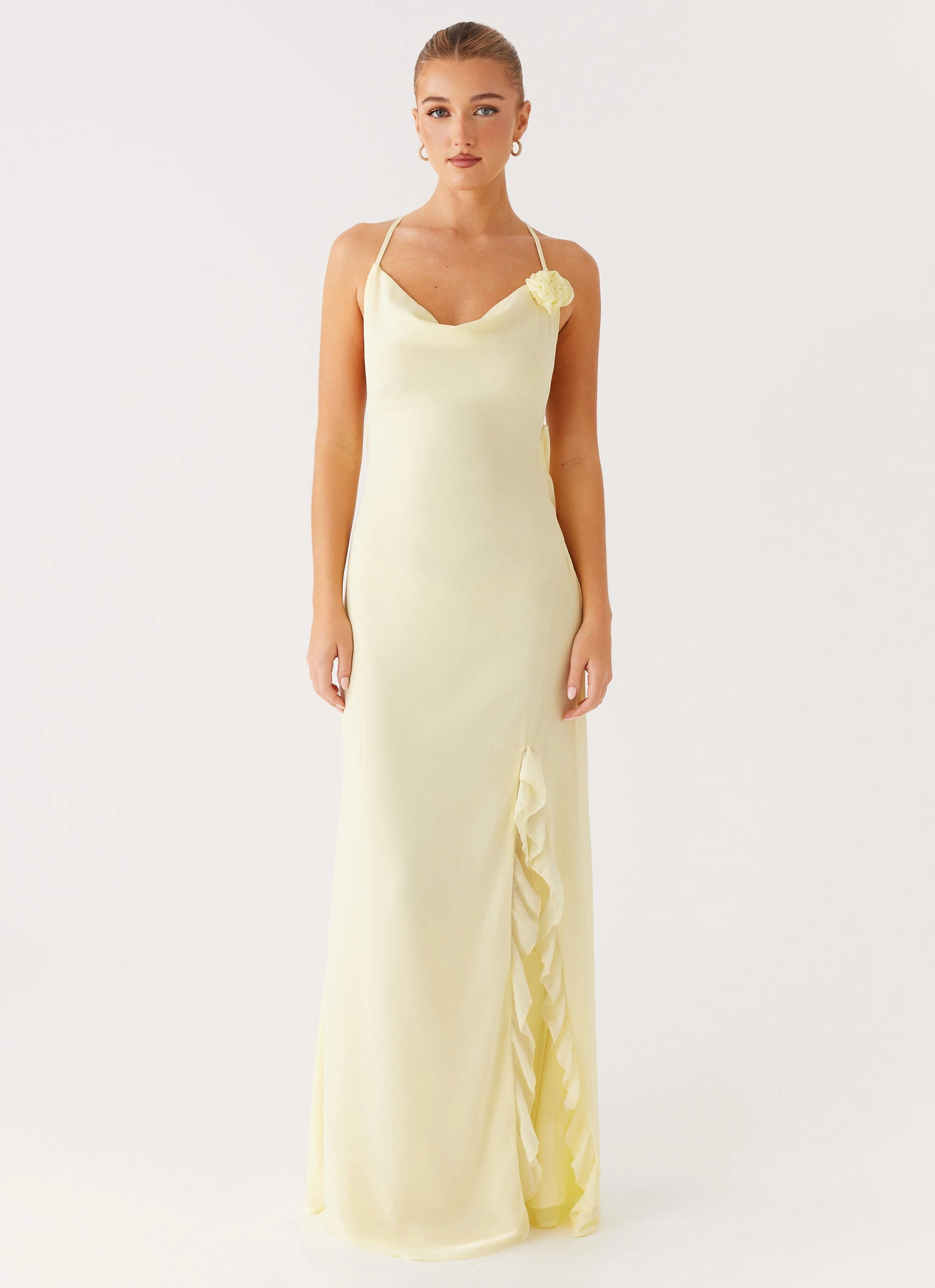 Classic Grace First Class Maxi Dress - Yellow