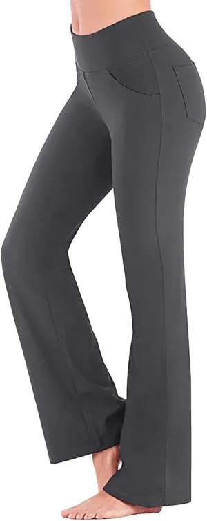 Flare Leggings Yoga Pants for Women Full Length Sports Active Pants Soft Leggings for Women Buttery Soft Leggings
