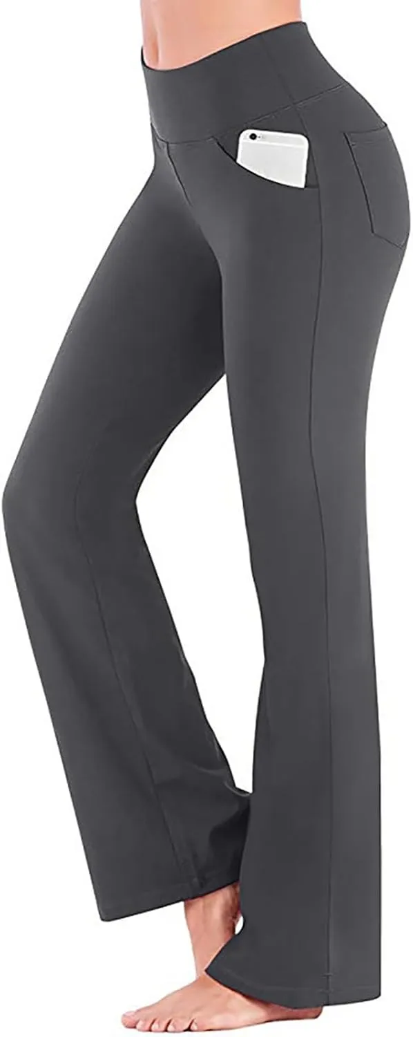 Flare Leggings Yoga Pants for Women Full Length Sports Active Pants Soft Leggings for Women Buttery Soft Leggings