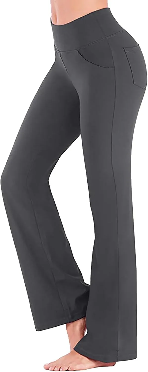 Flare Leggings Yoga Pants for Women Full Length Sports Active Pants Soft Leggings for Women Buttery Soft Leggings