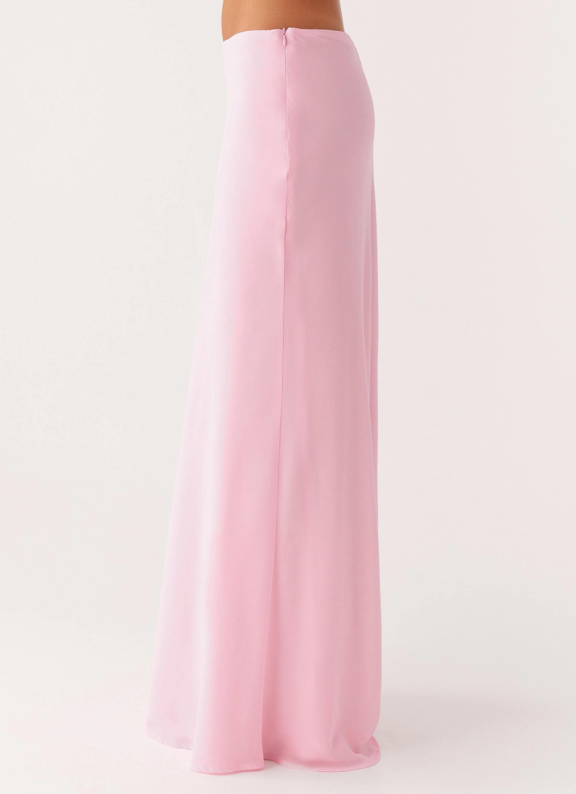 Star Girl Chiffon Maxi Skirt - Baby Pink Tough Flex Relaxed Style
