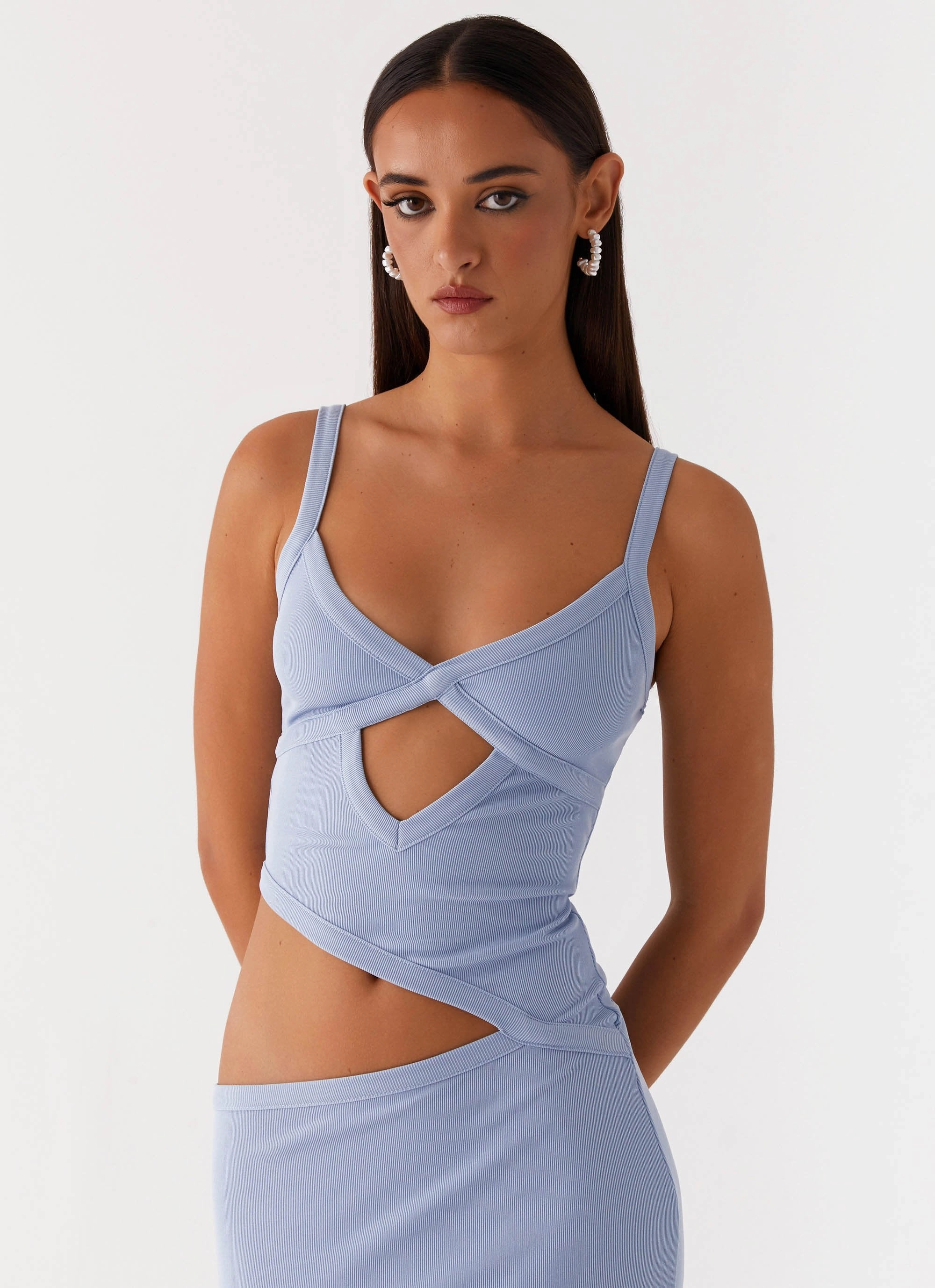 Jocelyn Maxi Dress - Blue Luxe Comfort Cozy Balance