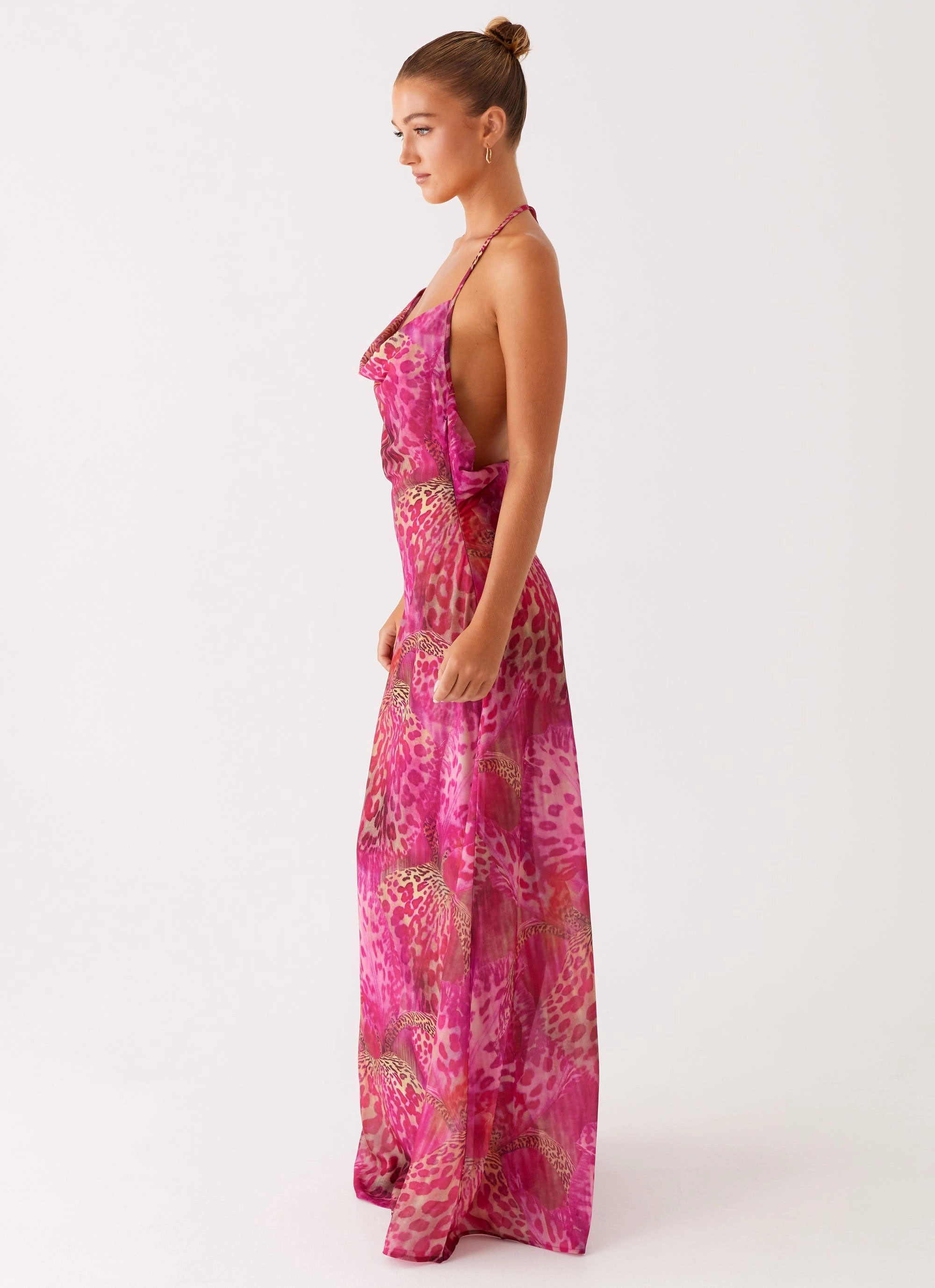 Fantasy Maxi Dress - Lavender Lagoon Linen Soft