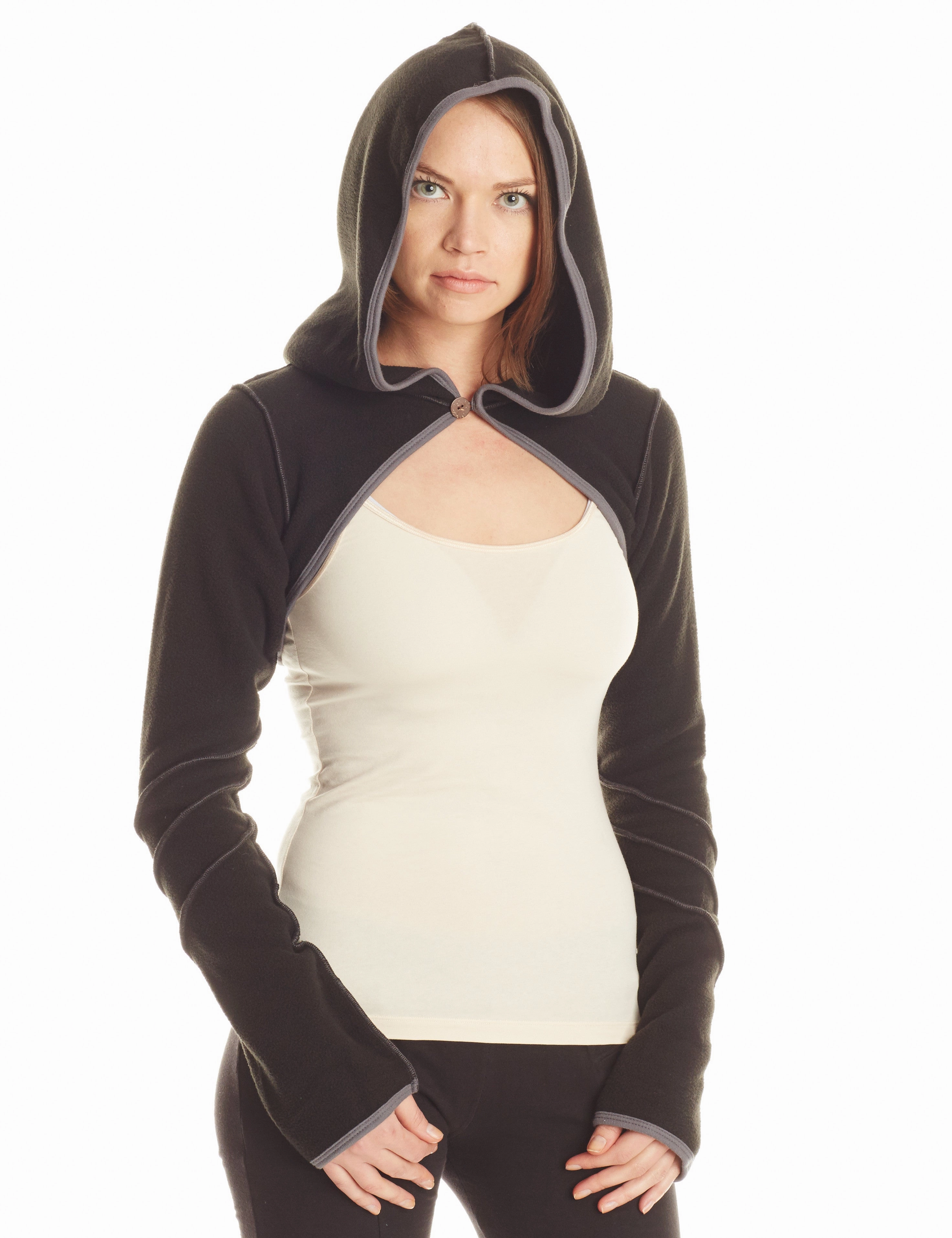 Easy Fit Piece Waterproof Technology Fleece Pixie Shrug