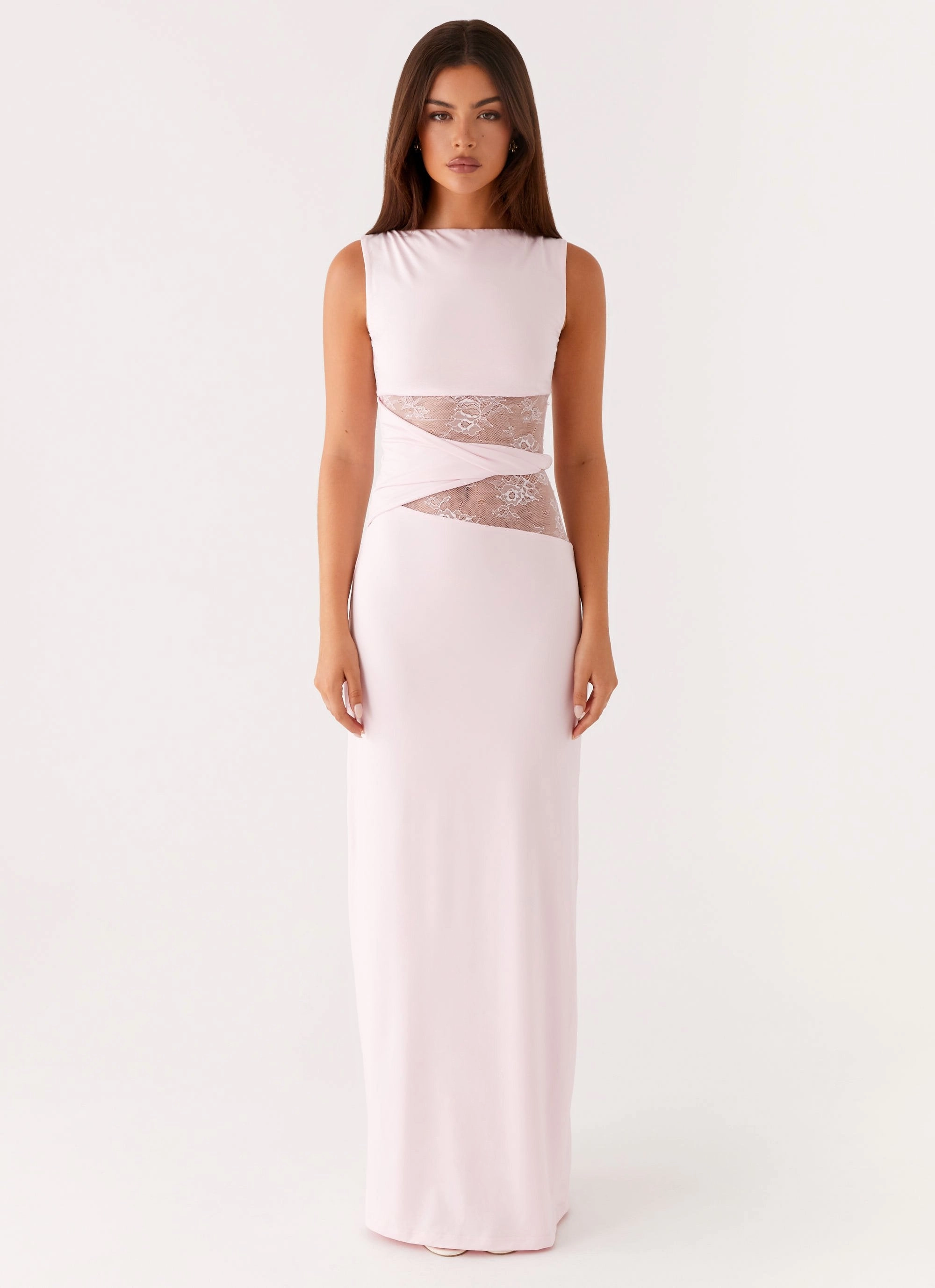 Sleek Movement Karma Maxi Dress - Pink