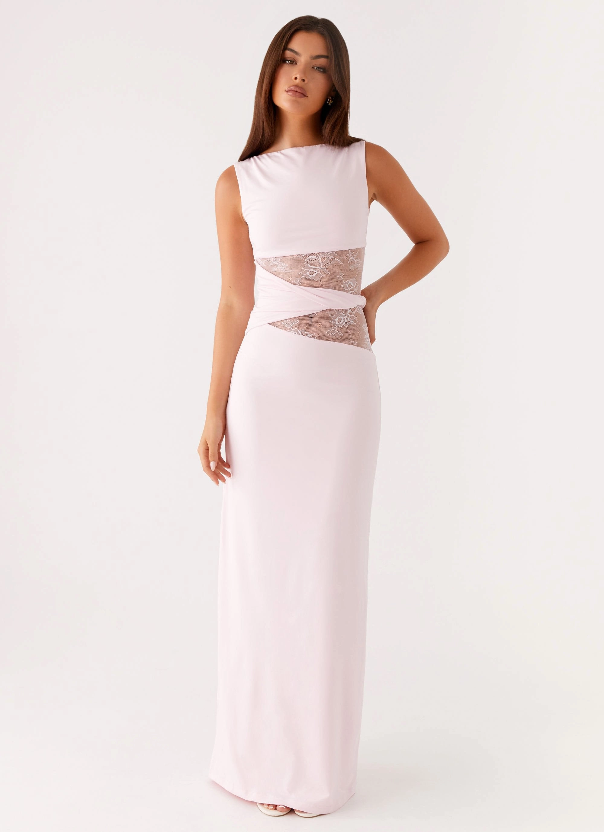 Karma Maxi Dress - Pink Timeless Comfort Wear Chic Everyday Wear