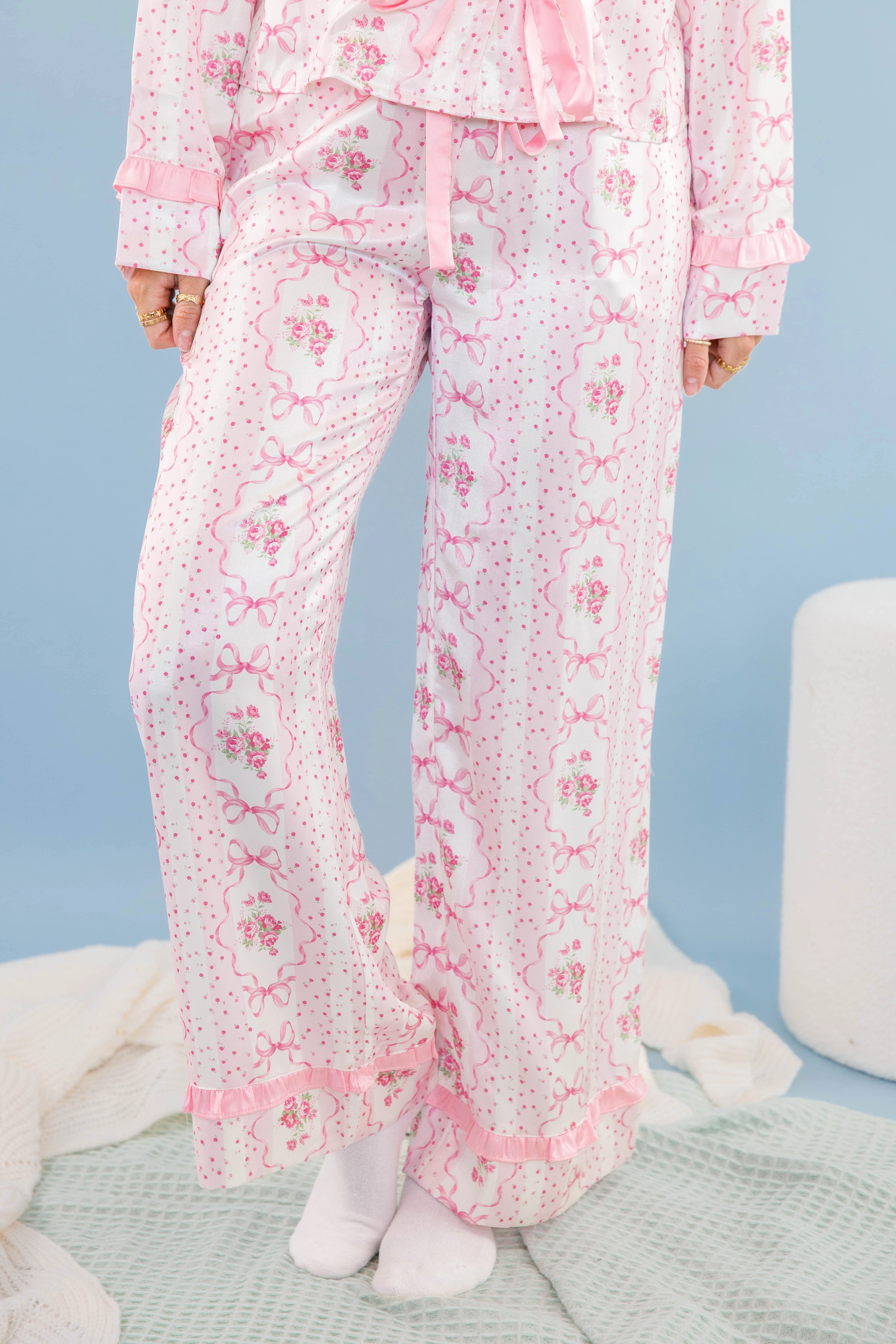 Trendy Vibe Rom-Com Marathon Pajama Pants