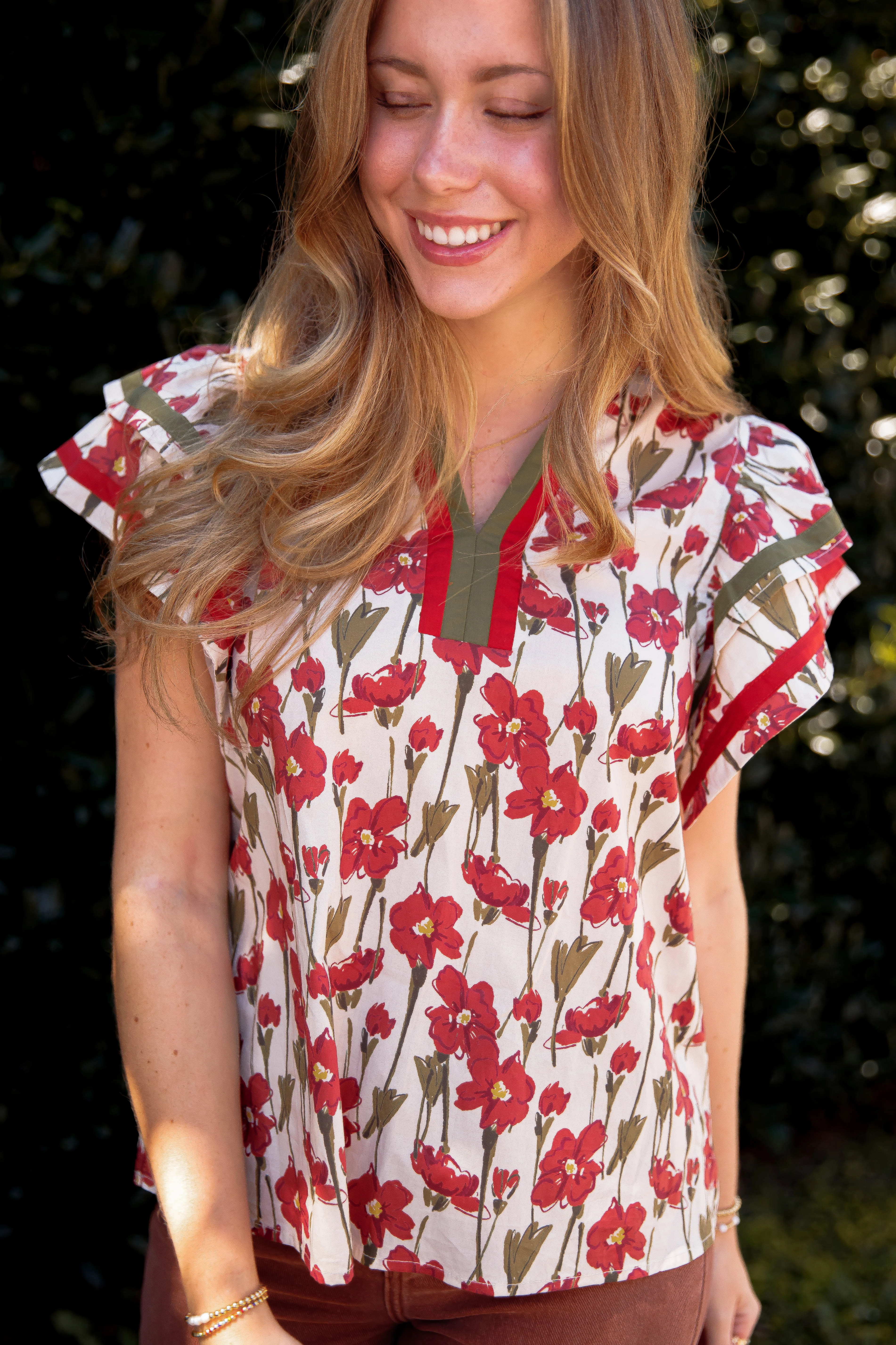 Gentle On My Mind Blouse ReinforcedArmholes Anti Pilling Technology