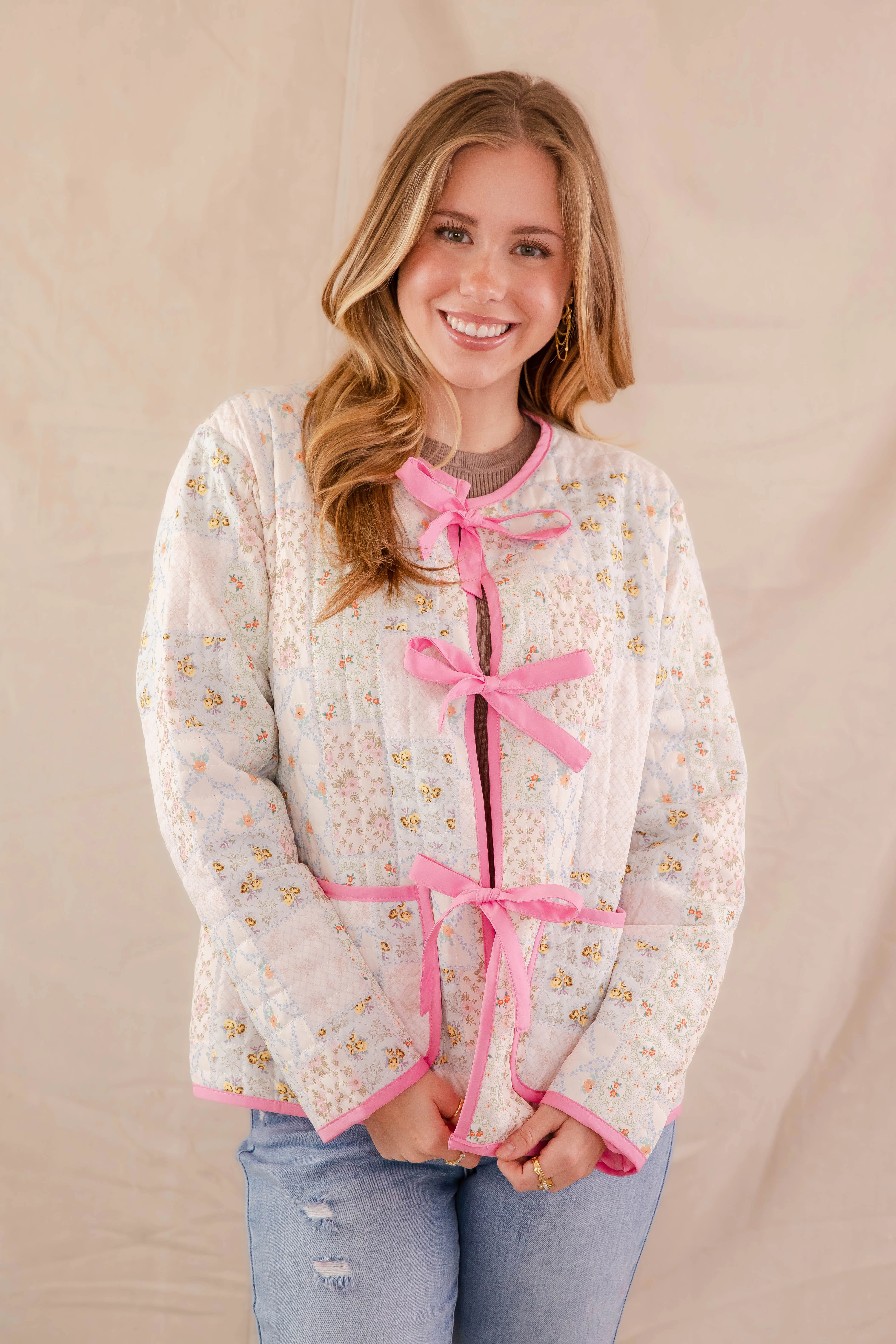 FrayResistant Fabric Textured Weave Whimsical Wonderings Jacket