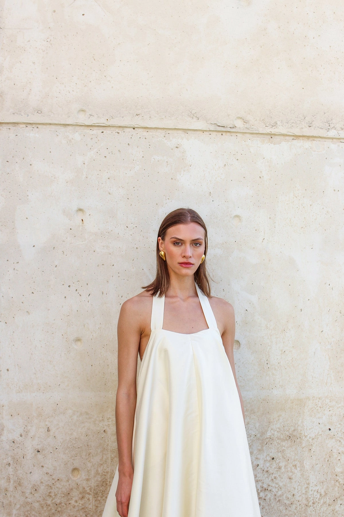 Day Romance Clasp-Closure Celestia Dress