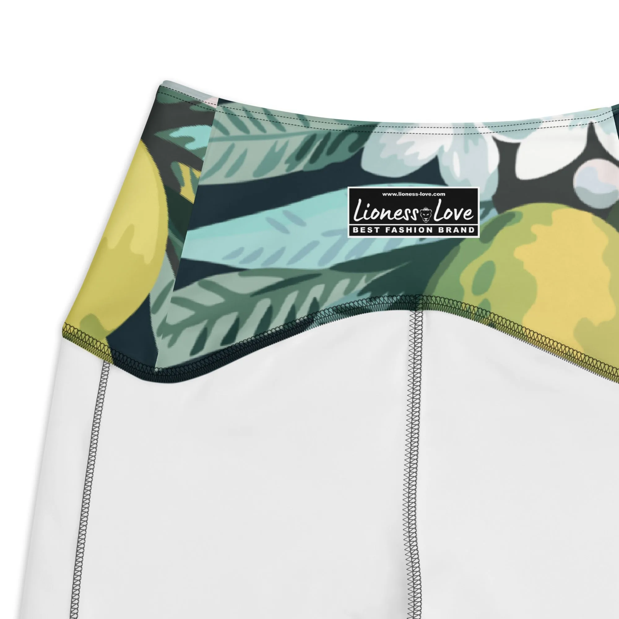 Floral Print Leggings with Pockets, lioness-love