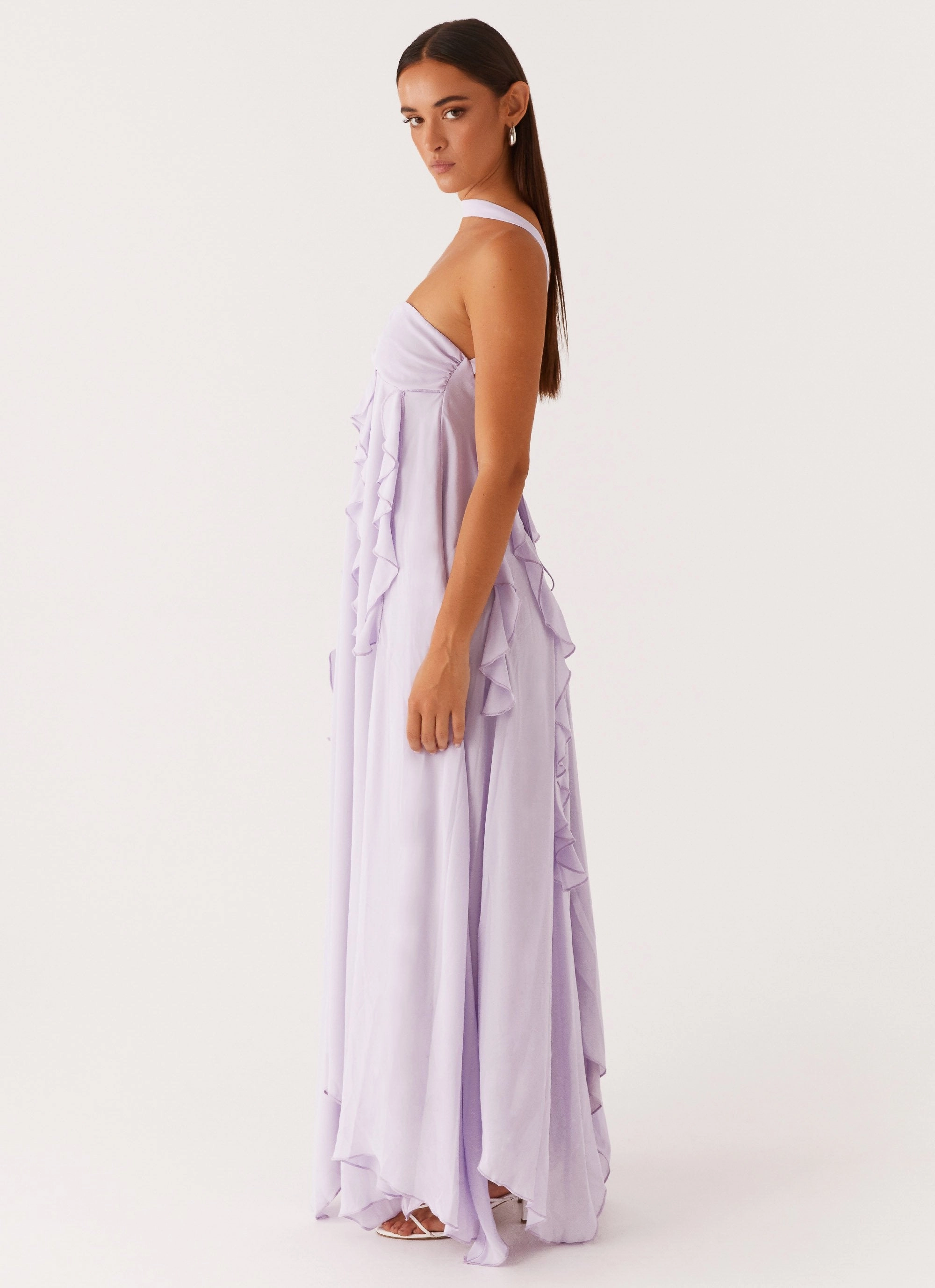 Layered Form Florence Maxi Dress - Lilac