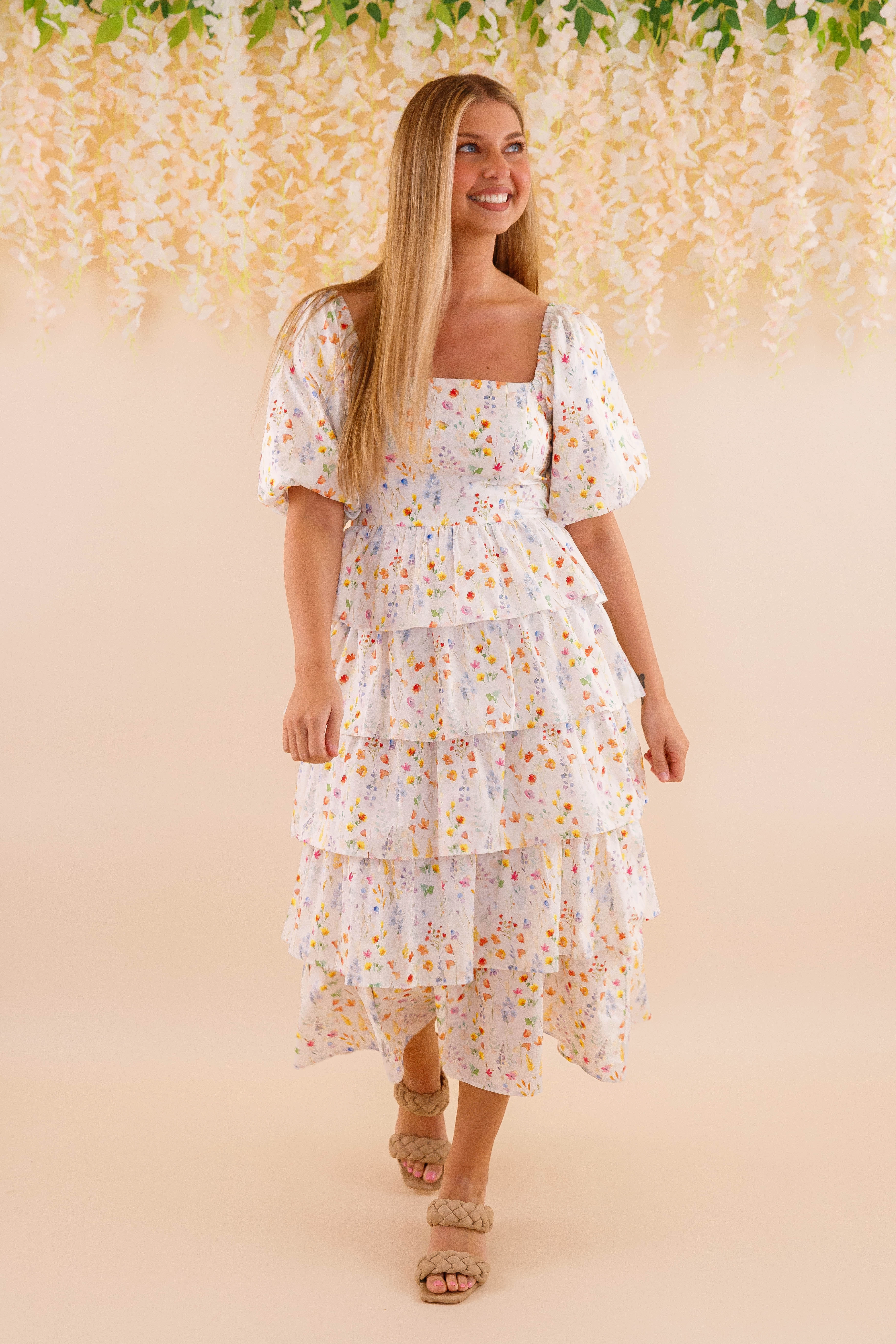 For Good Measure Maxi Dress Urban Motion Dew Glow
