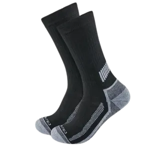 Force Midweight Crew Sock 3 Pack | Black, White