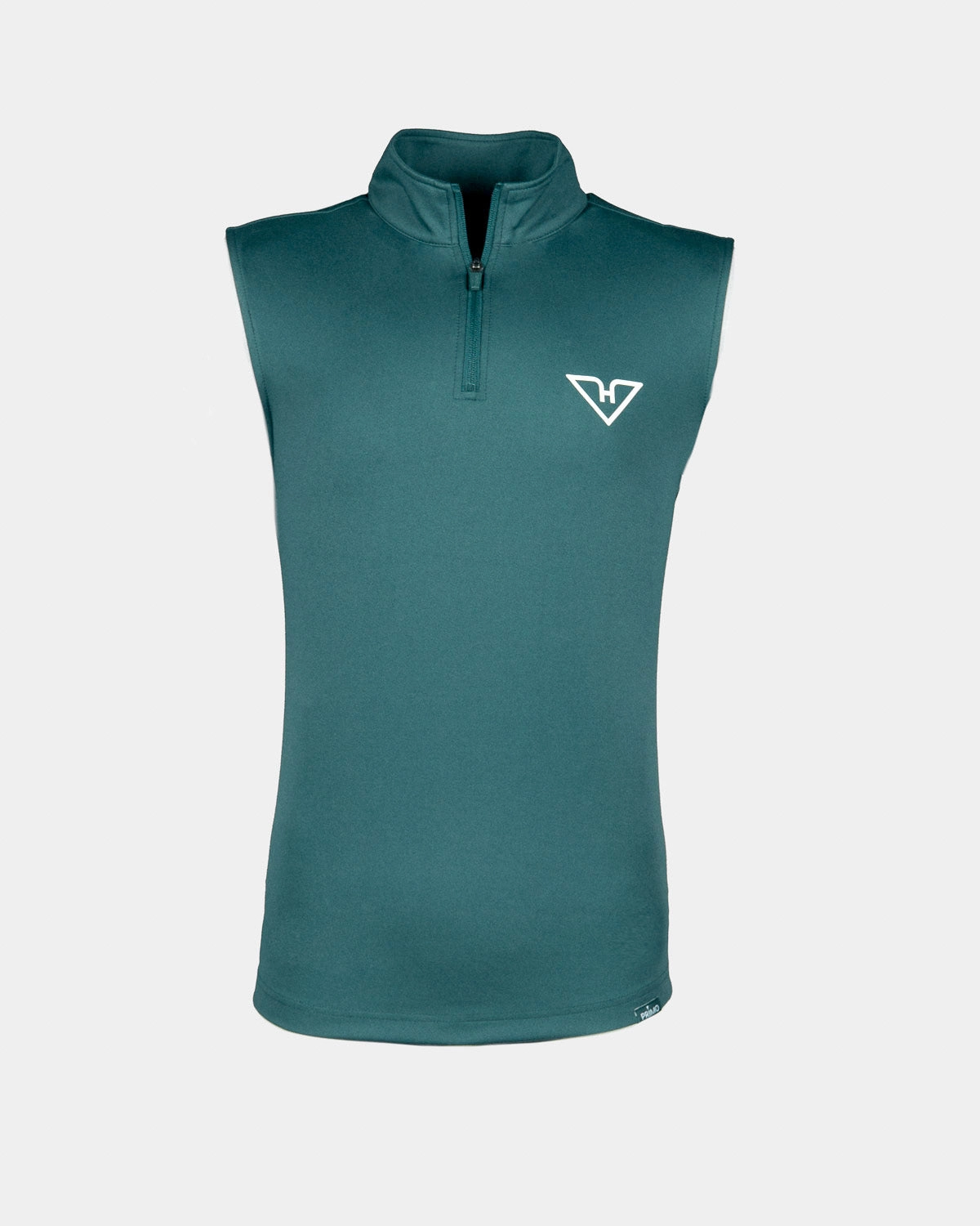 wrinkle free finish Forest Green HyFlyers Quarter Zip Vest