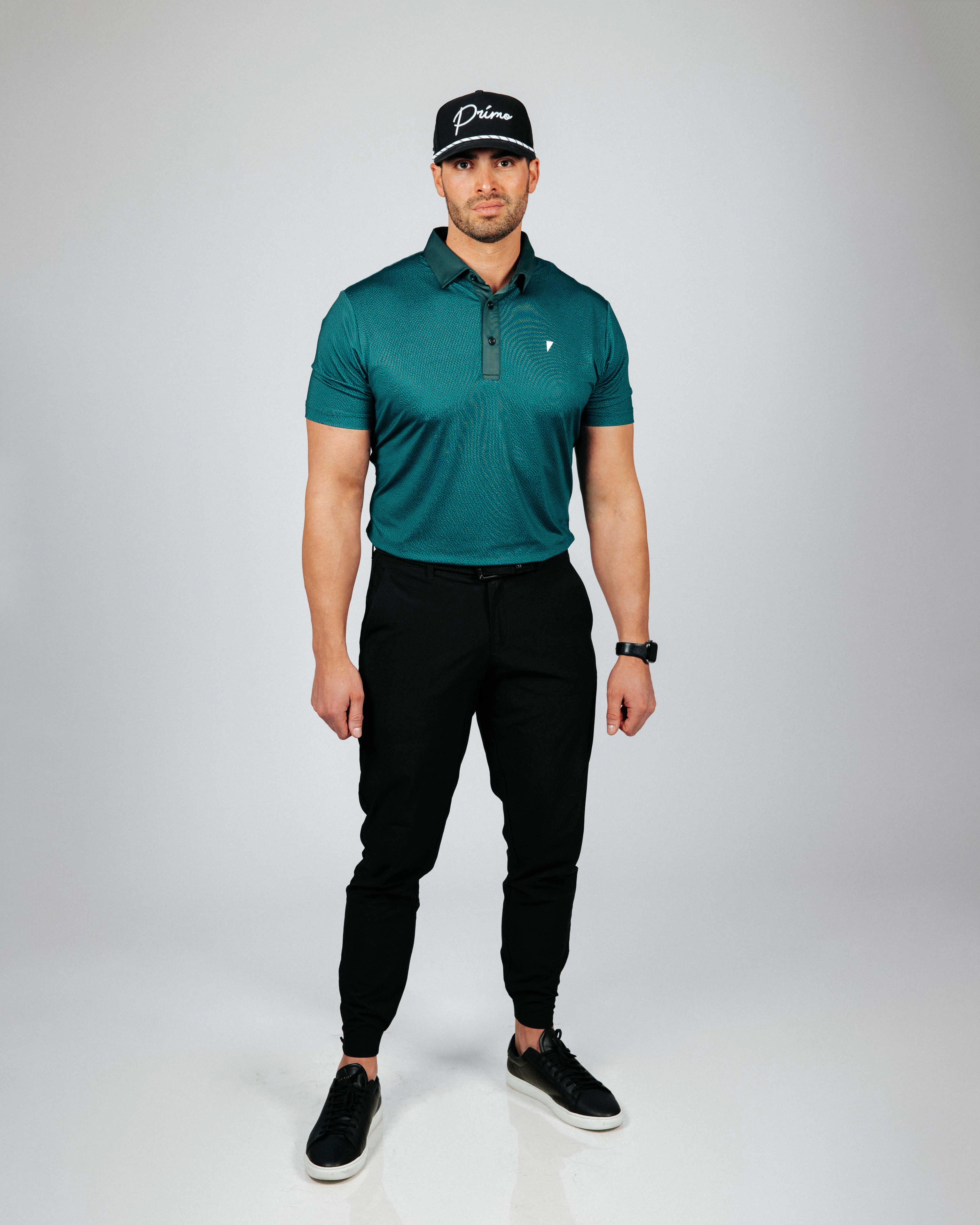 Hypoallergenic Inner Layer Forest Maze Classic Polo