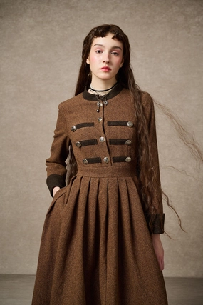 Willow 27 | green wool dress Core Stretch